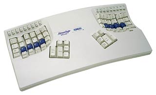 Kinesis Advantage Ergonomic Keyboard USB White