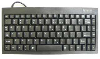Mini Keyboard USB Black ROHS