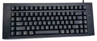Modular Mini Mac Keyboard Brown Cherry Switches USB Black