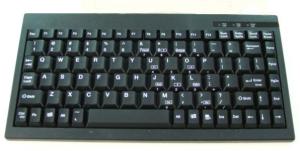 Mini Keyboard Laptop Style Keys USB Black