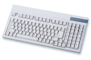 Compact  Keyboard with Relegendable Function Keys PS2 Beige
