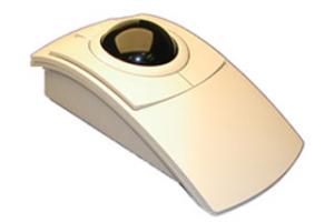 Max Trac Large Trackball 
USB PS2 Adapter Beige & Grey