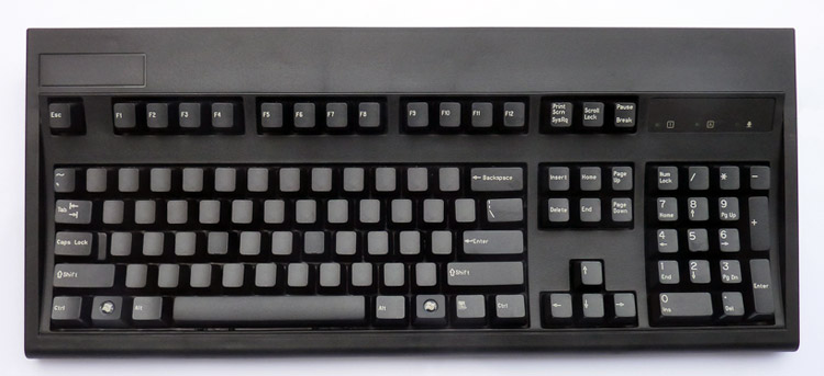 Blank Key Keyboard
