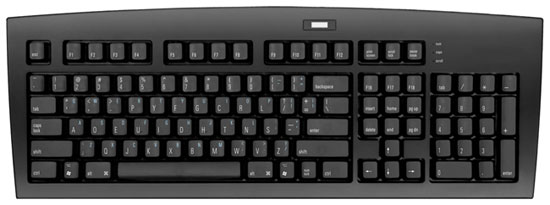 Hardwired Switchable Dvorak Computer Keyboard