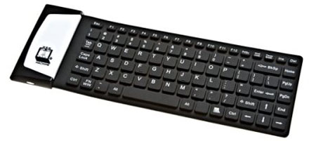 Water resistant bluetooth keyboard