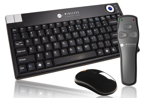 AES Wireless Trackball Keyboard and Mouse and Presenter Bundle