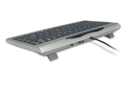 Mini Compact Keyboard with USB ports