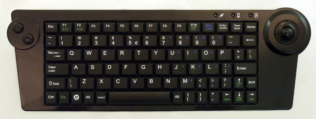 Super Mini Trackball Keyboard