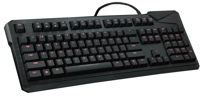 Backlit Gaming Keyboard with Brown Cherry Red LED