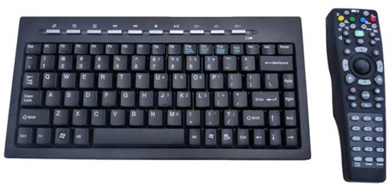 Mini Multimedia Wireless keyboard and Remote