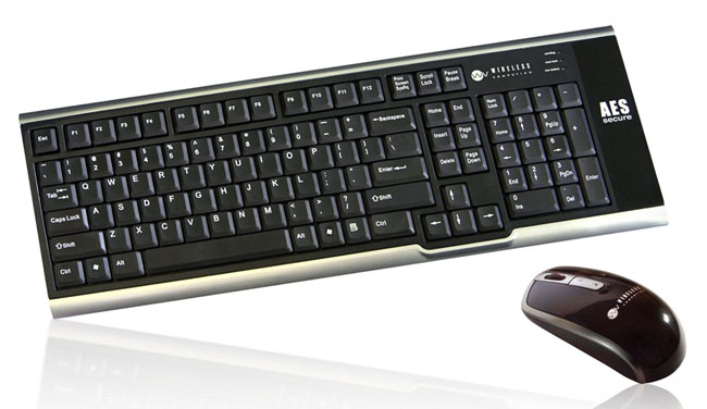 AES Wireless Keyboard Mouse<br>Combo