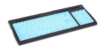 Illuminated Multimedia Keyboard
