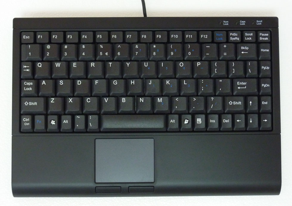 Mini Illuminated Smart TouchPad Keyboard