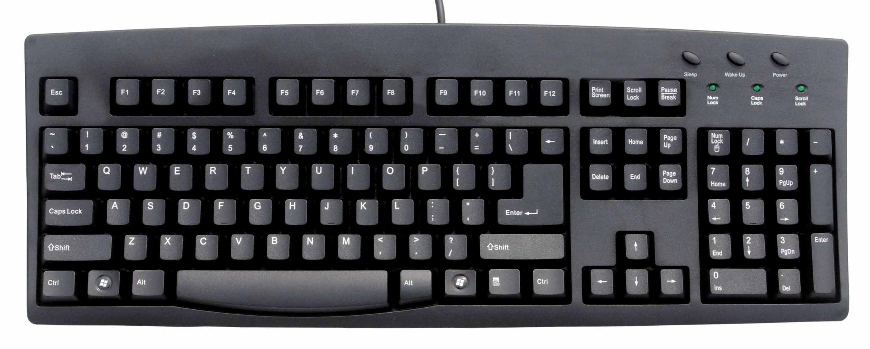 Mi Blog de Informática : Descripción del teclado