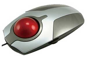 MircroTrac Miniature Trackball Black Mouse