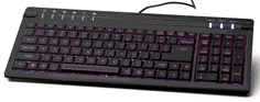 Compact Multi-color Illuminated Keyboard