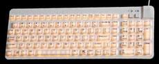 Backlit Water-resistant Compact Keyboard
