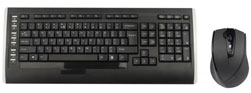 Wireless Keyboard and Mouse with Keypad Mouse Functions
