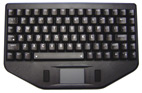 Water Resistant Backlit Compact Keyboard with Touchpad