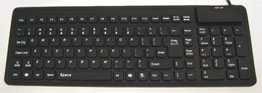 Water Resistant Mini Keyboard with Touchpad
