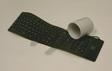 Water Resistant Full Size Foldable Keyboard