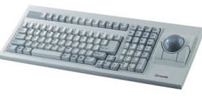 Trackball Keyboards with 55mm Large Trackball