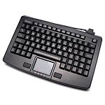 Water Resistant Splash Proof Mini Keyboard with Backlighting and Touchpad