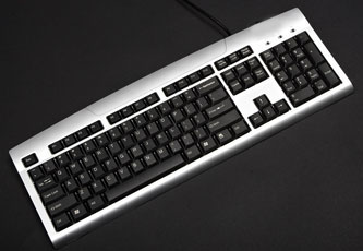 Water Resistant Contaminant Proof Computer Keyboard