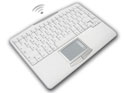 100' RF Wireless Mini Keyboard w/touchpad