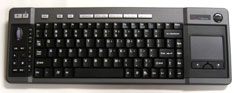 Radio Frequency Multimedia Touchpad keyboard