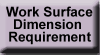 Work Surface Dimension Requirements