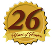 Serving our Customers for 26 Years
