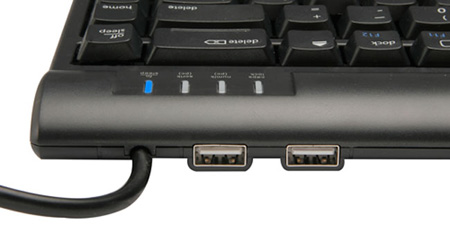 Kinesis Freestyle2 Mac Keyboard USB hub