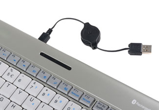 Charging Compact Multimedia keyboard