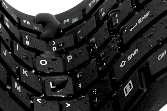 Waterproof Multimedia Antimicrobial Keyboard