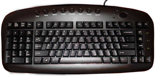 Left Handed Computer Keyboard and Mouse