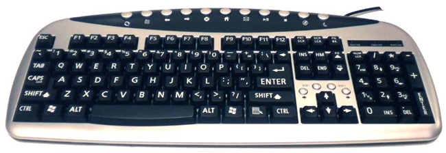 Large Print Full Size keyboard