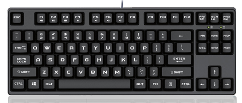 Mechanical Multimedia Compact Keyboard