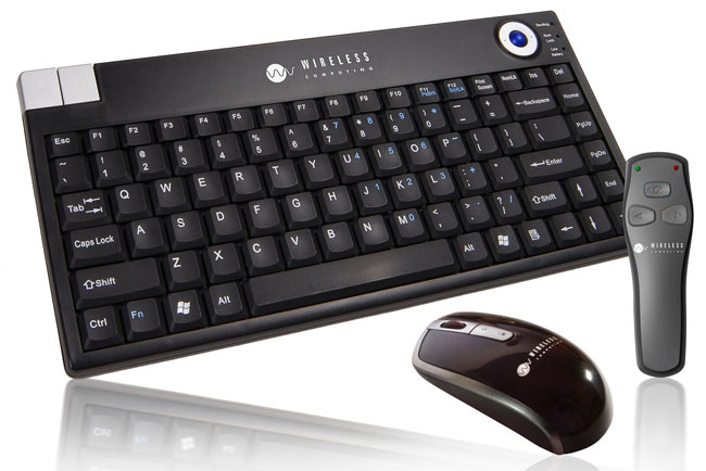 AES Wireless Trackball Keyboard and Mouse and Presenter Bundle