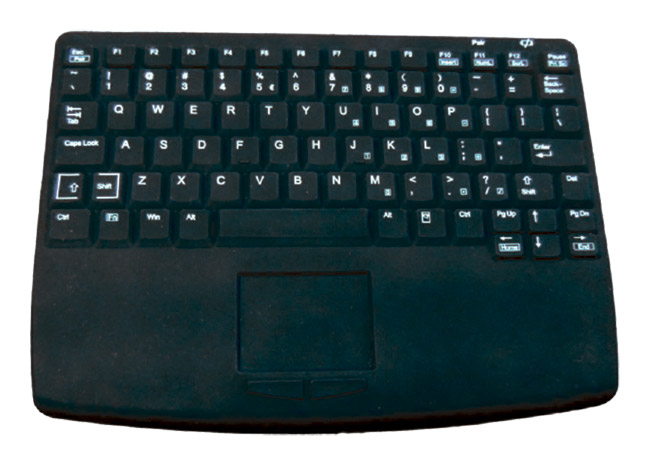 Mini Waterproof Keyboard with Touchpad