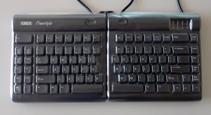 Kinesis Freestyle 2 VIP, adjustable ergonomic split keyboard