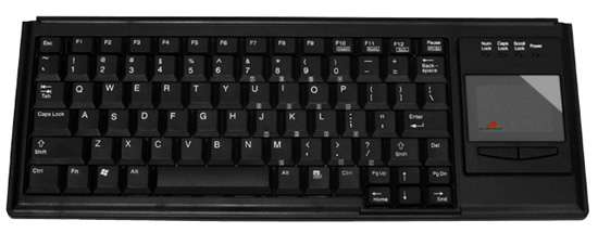 Slim Compact Keyboard with Touchpad