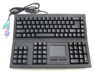 Space saving Financial Data entry Keyboards