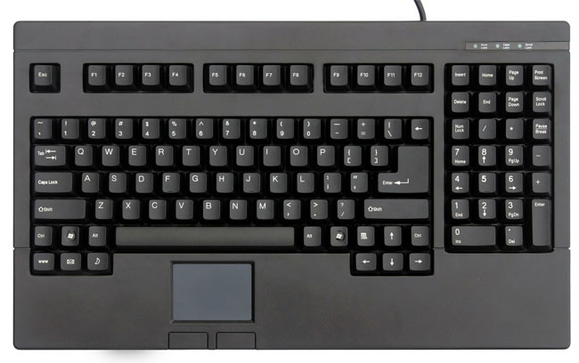 Space Saver Rackmount keyboard