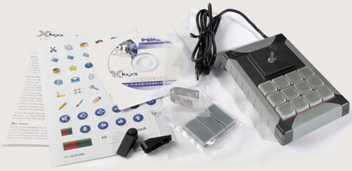 12 Key Programmable Joystick Keypad with accessories