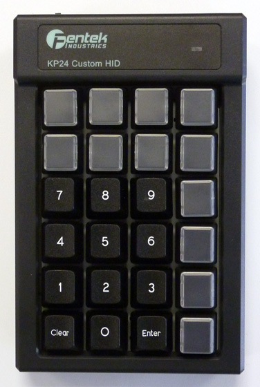 24 Key Programmable Calculator keypad