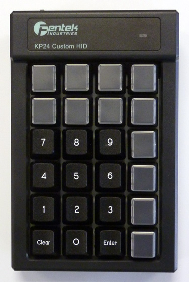 24 Key Programmable Calculator keypad