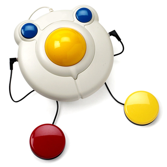 Big Track Trackball mouse with Buttons