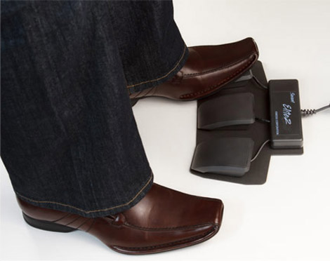 in use view Elite2 Foot Switch from Fentek