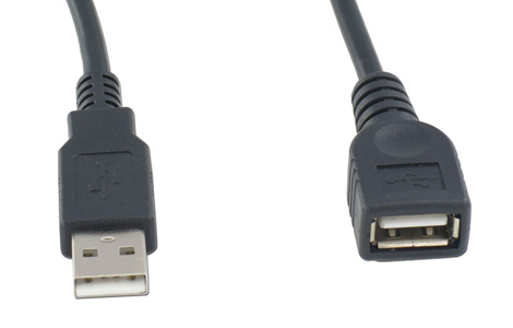 Cat5 connector view USB extender